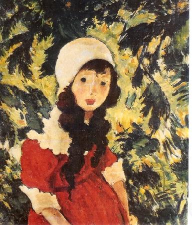 Nicolae Tonitza Fetita padurarului Norge oil painting art
